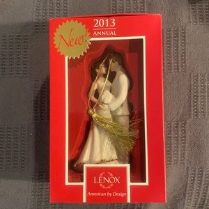 2013 Lenox Bride and Groom Christmas Ornament